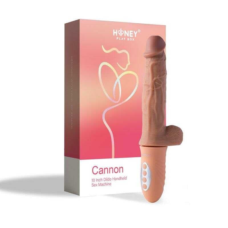 Canon – Gode rotatif, va et vient, chauffant de 25,40 cms – Chair