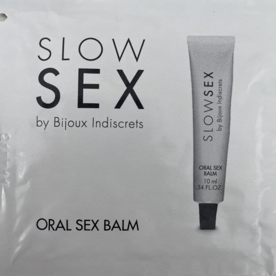 Baume pour sexe oral dosette – Slow Sex – 1 ml