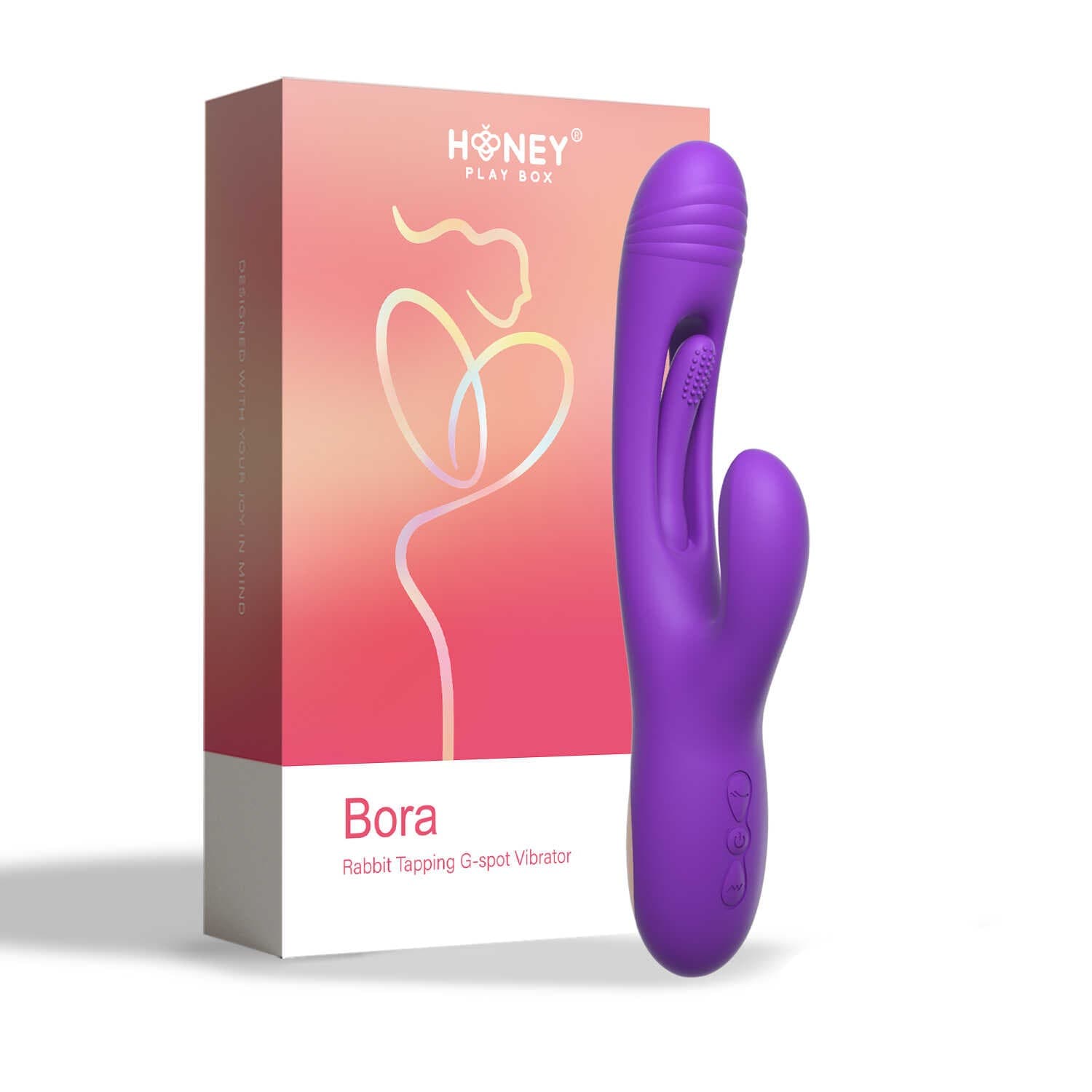 Bora - Vibromasseur Rabit et tapoteur point G — vue 1