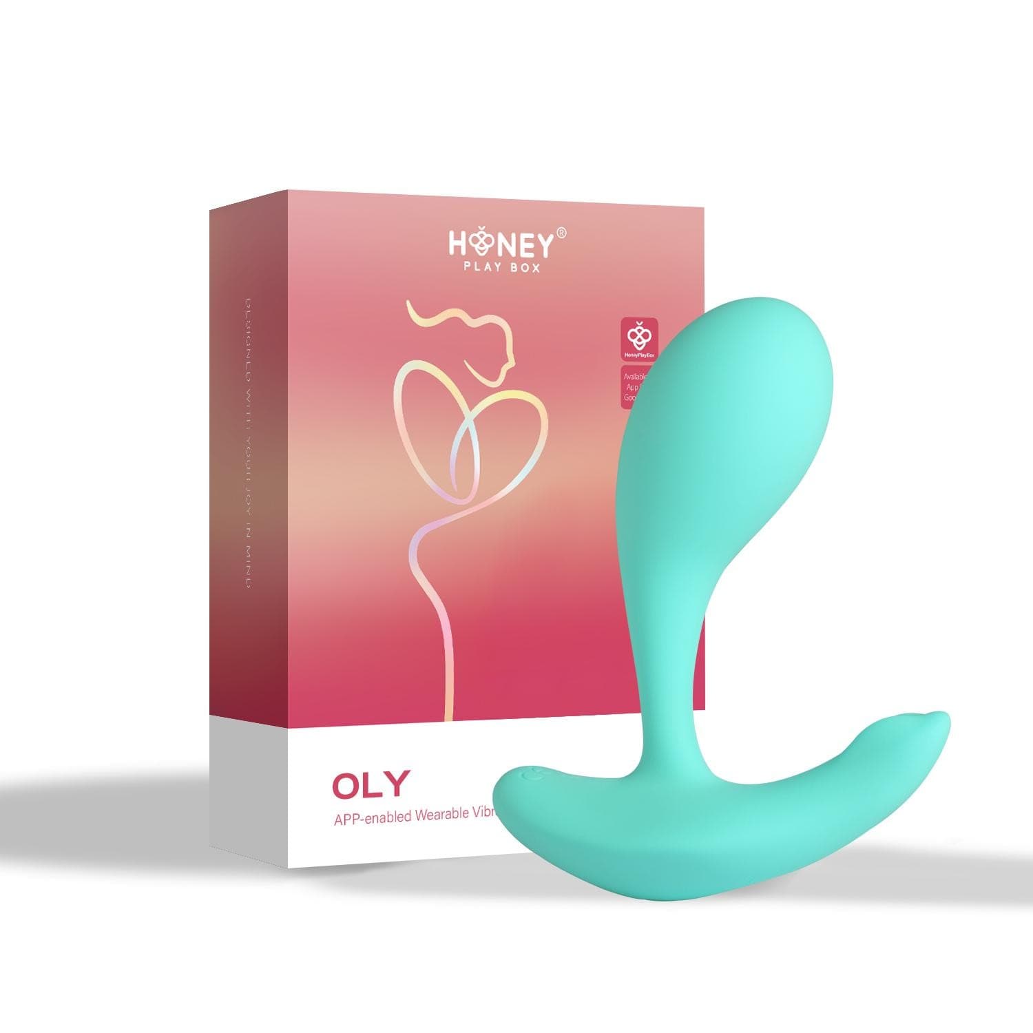 Loli Bleu – vibromasseur avec application pour le point G et le clitoris — vue 1