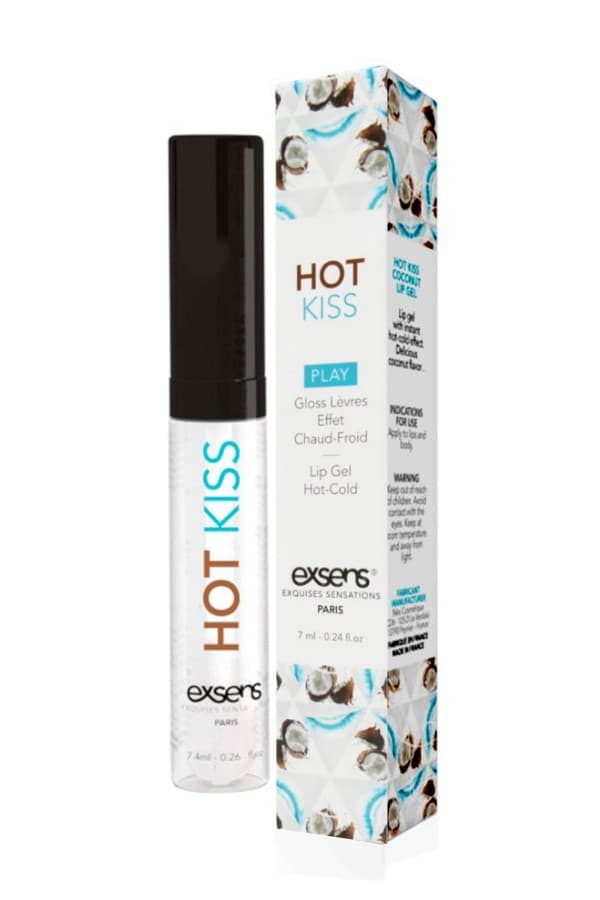 Gloss à lèvres effet Chaud-Froid – Noix de Coco – 7.4 ml
