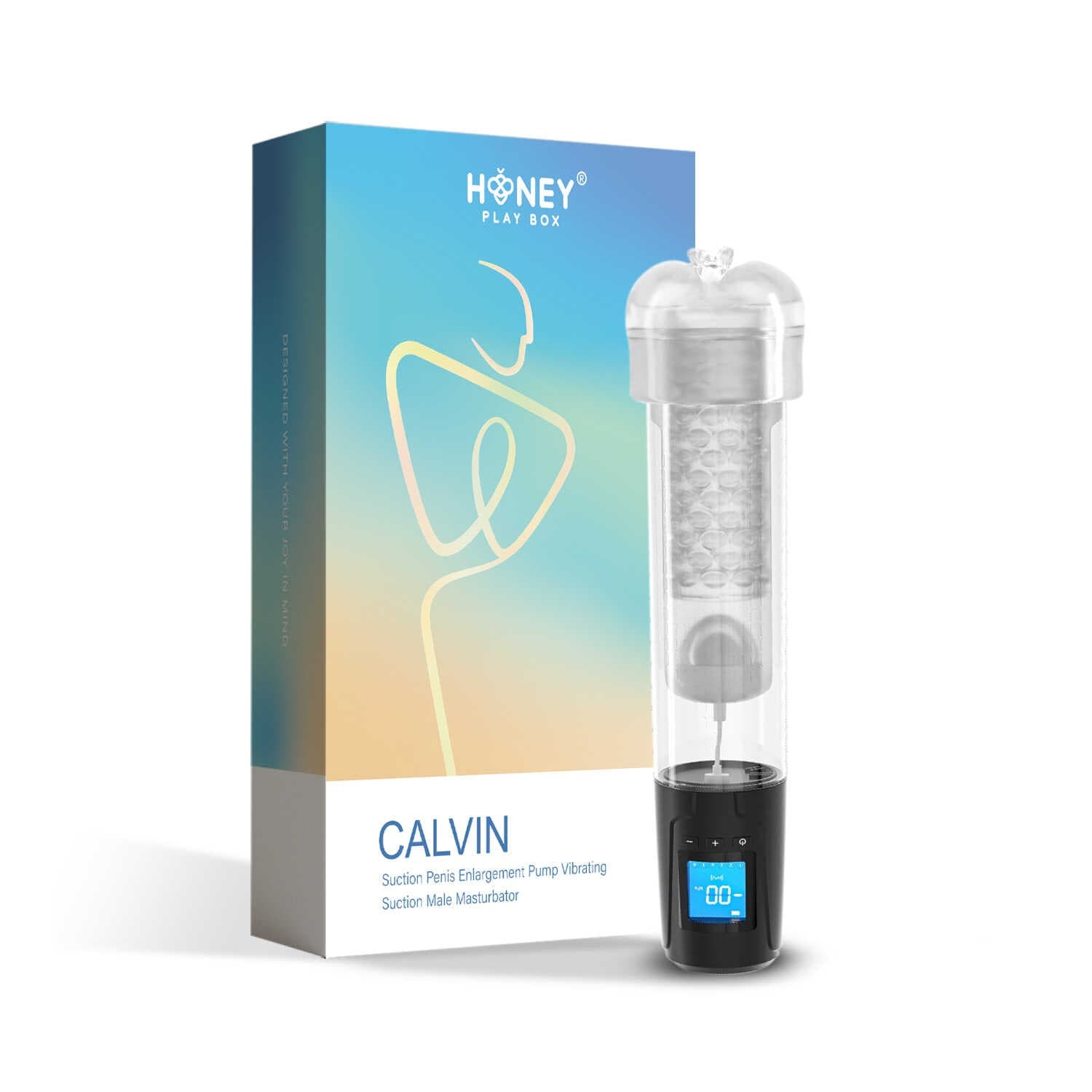 Calvin – Masturbateur, pompe à aspiration vibrant