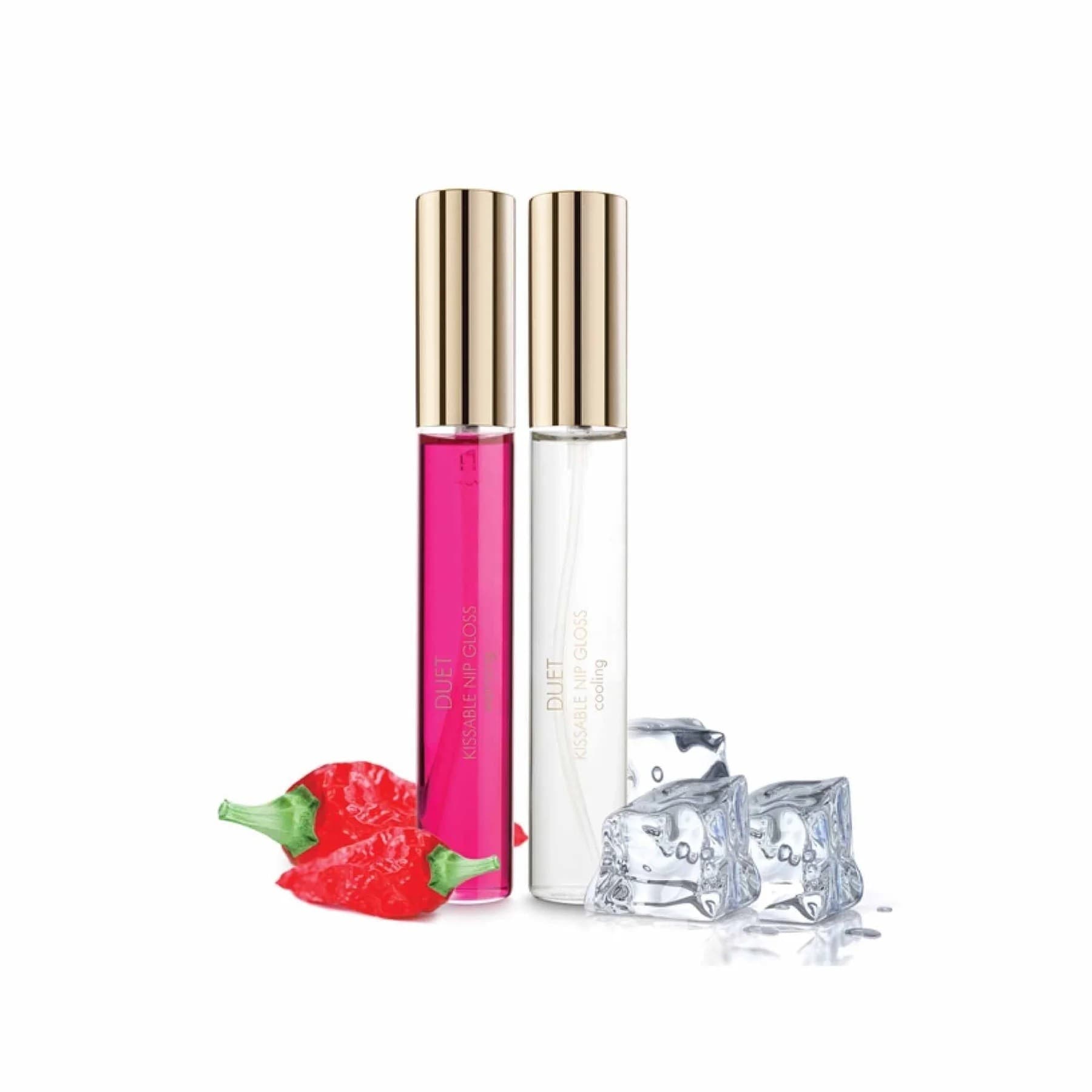 Gloss à lèvres un effet chaud et l’autre froid- Plaisir Oral