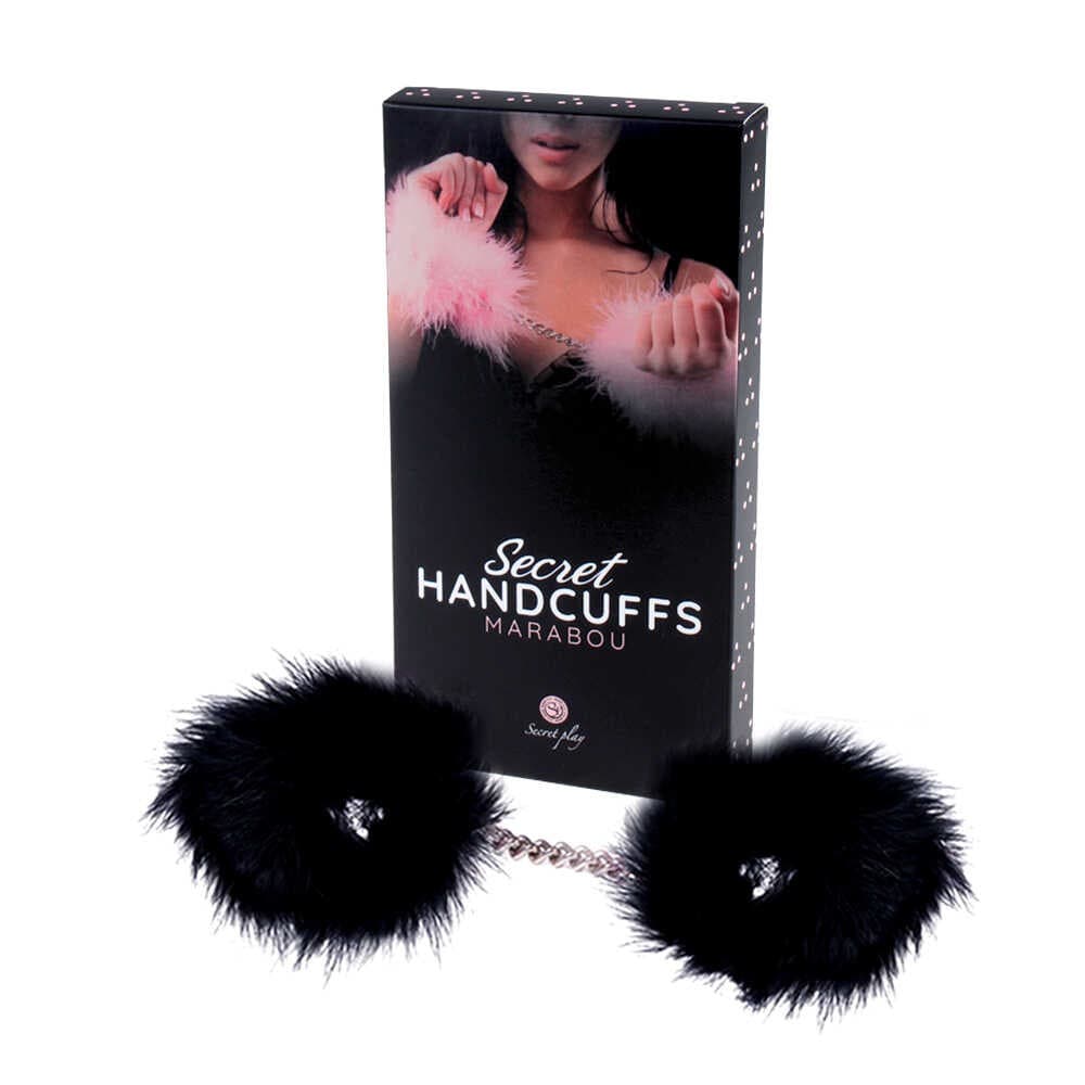 Menottes plumes secret play – Noir