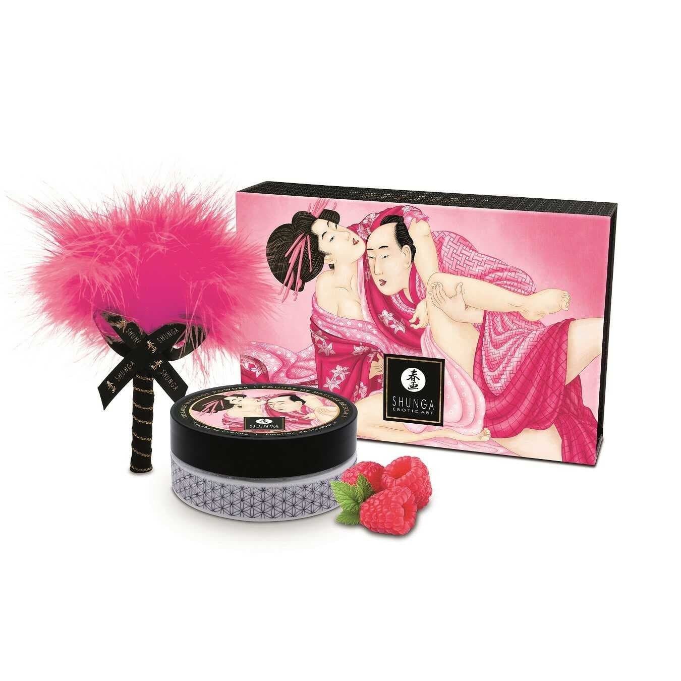 Poudre de massage délectable – Emotion de framboise