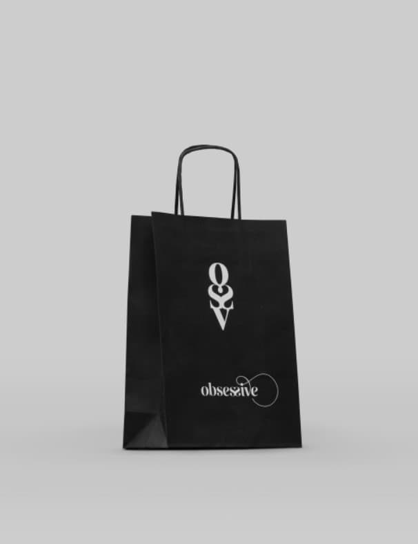 Sac papier Obsessive Taille S