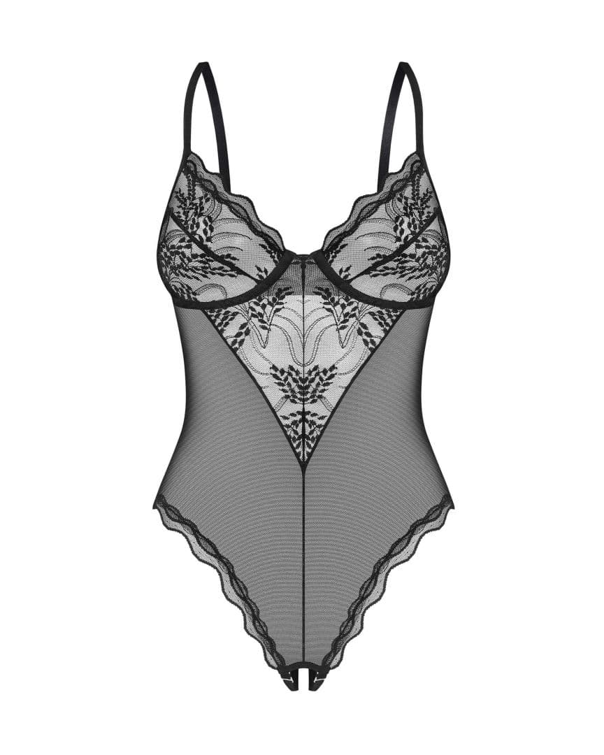 Perisia body ouvert – Noir — vue 1