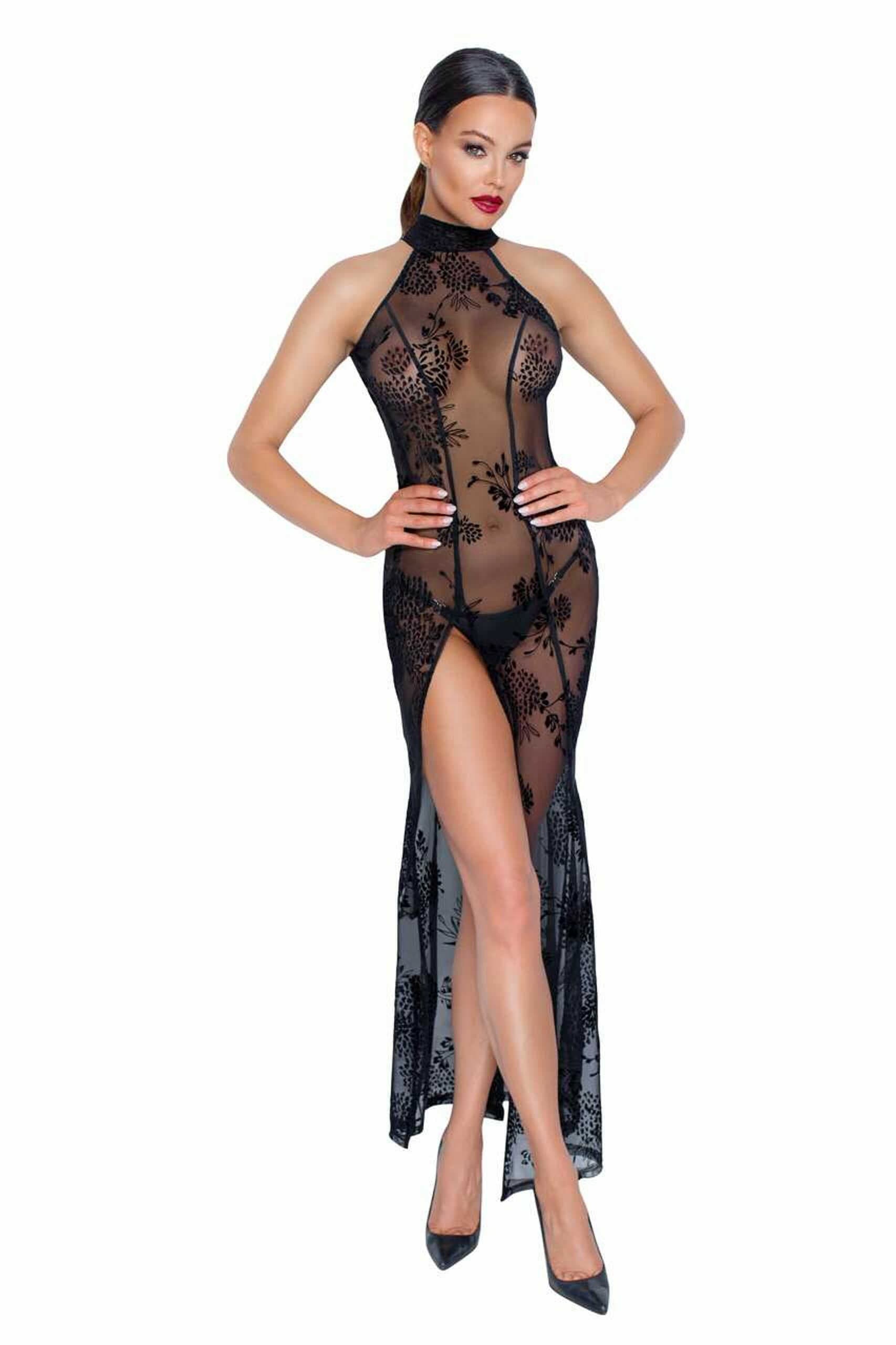 Robe longue en tulle — vue 1