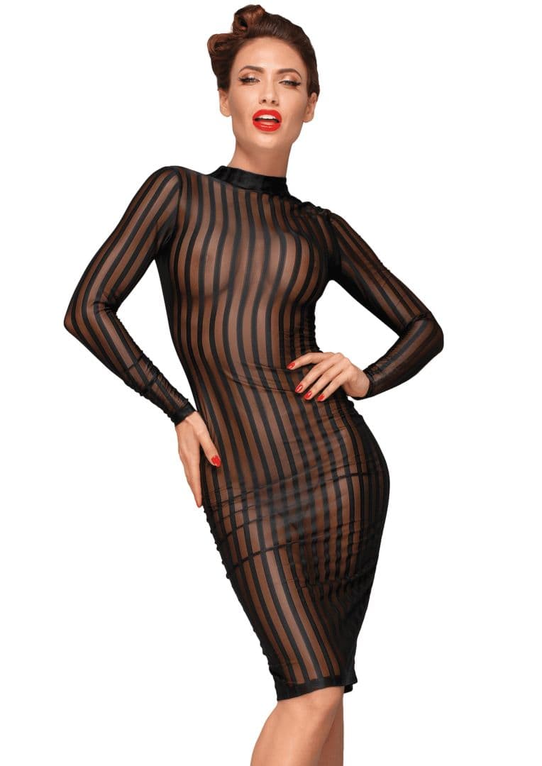 Robe classique en tulle élastique — vue 1