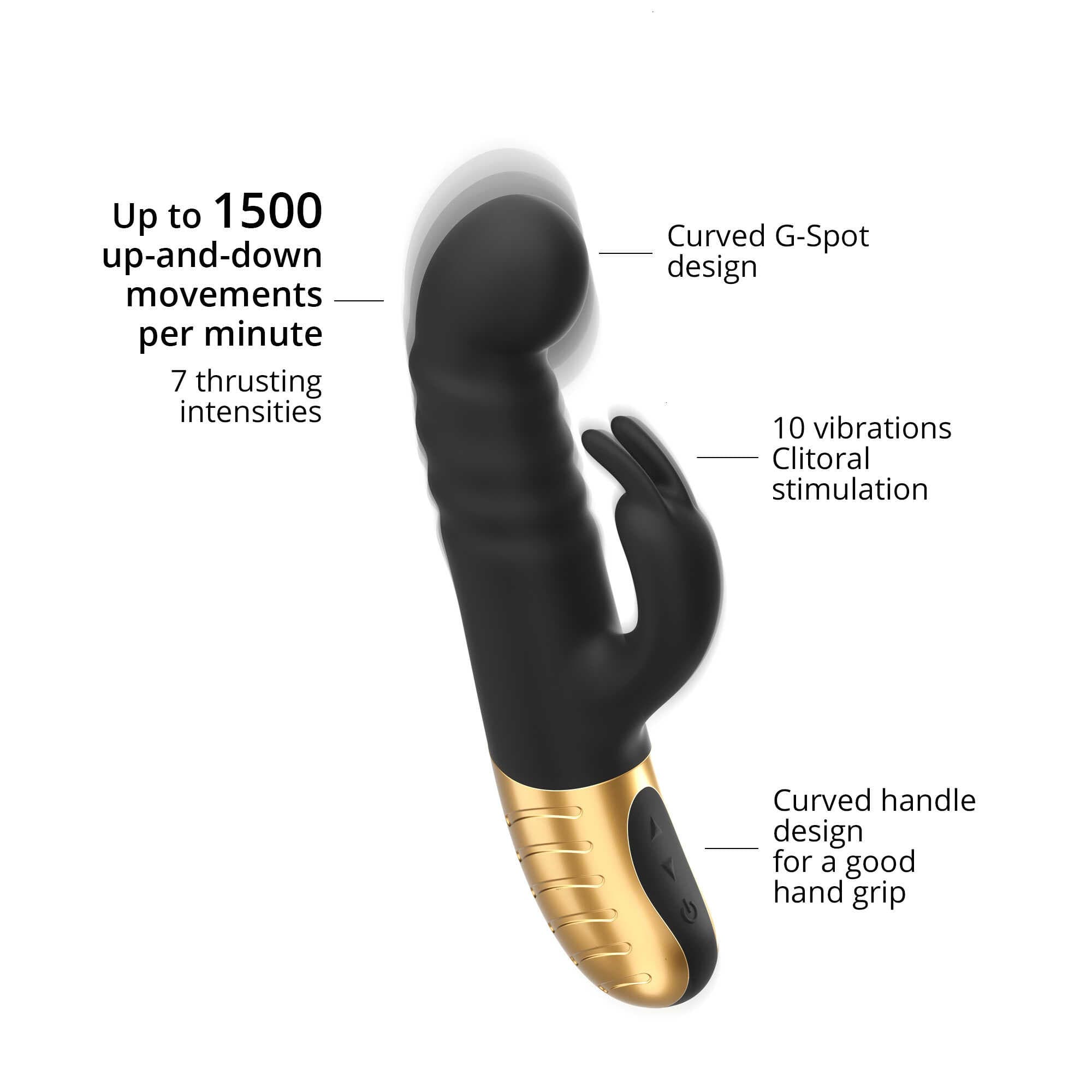 G-stormer Rabbit Dorcel – Noir