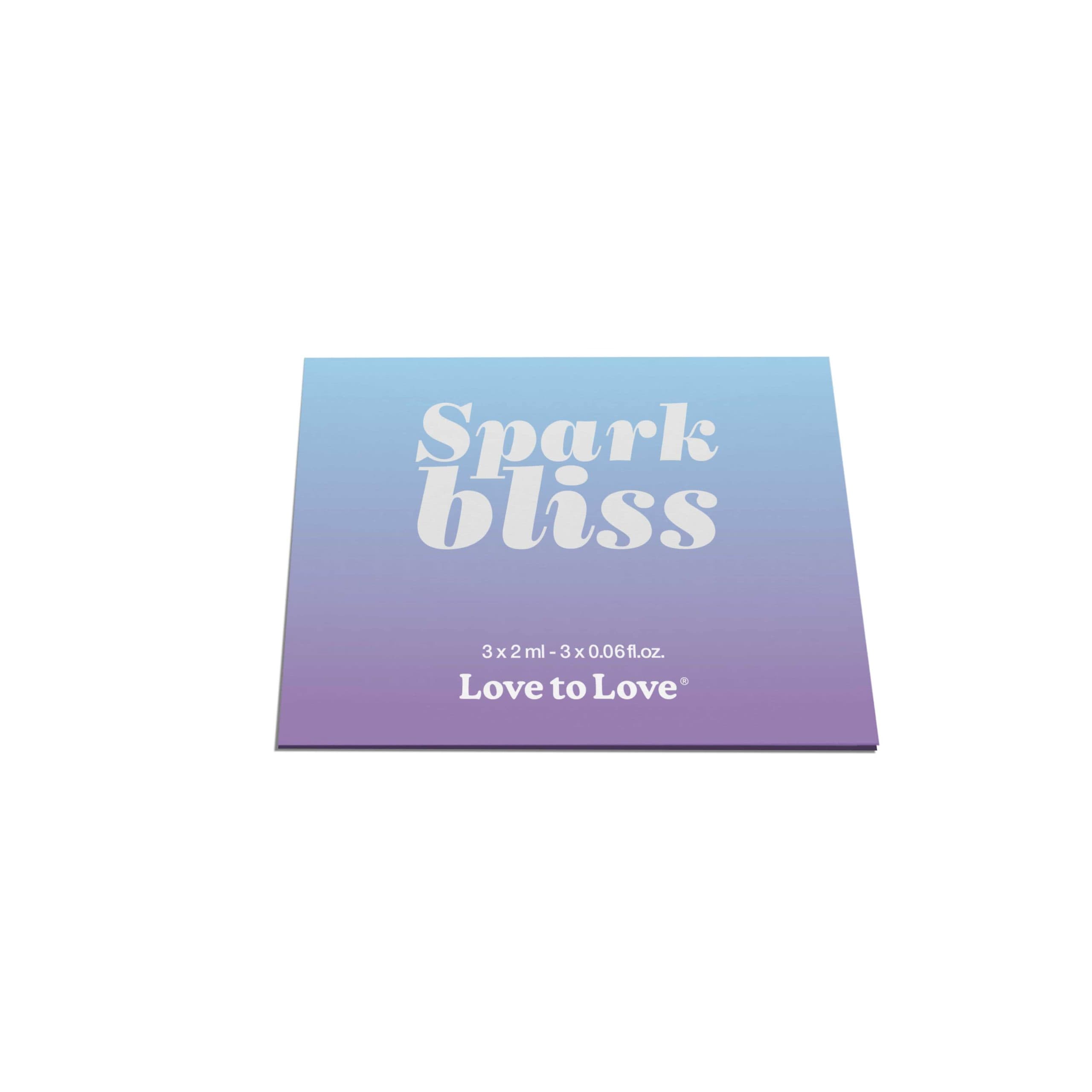 Dosette Spark bliss – 3 échantillons de stimulants – 6 ml
