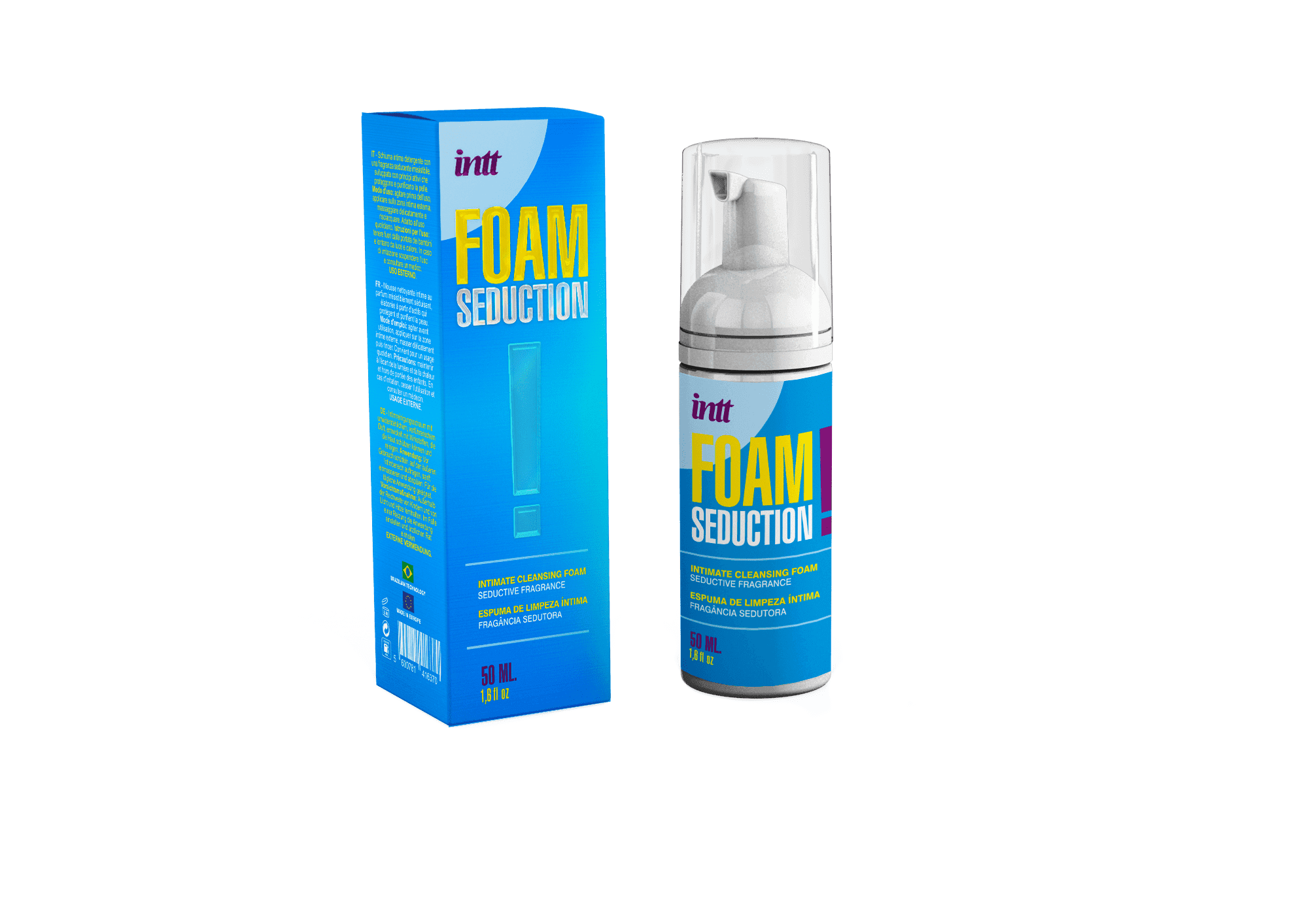 Foam Seduction ! Mousse de nettoyage intime