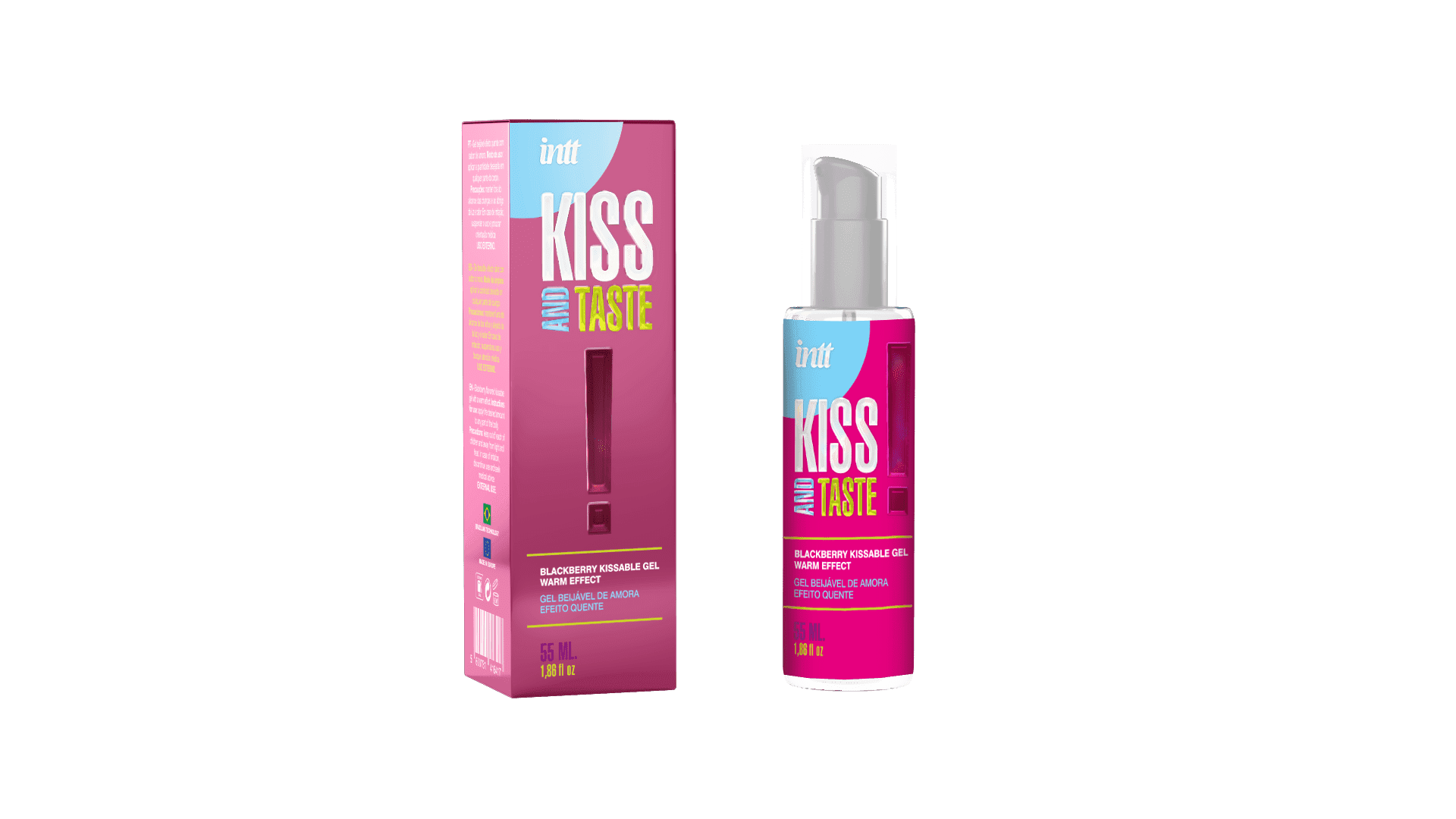 Kiss and taste ! Gel embrassable à effet chaud