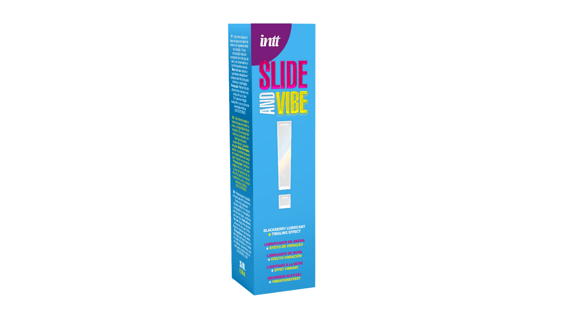 Slide and vibe ! Lubrifiant à base d’eau avec vibration