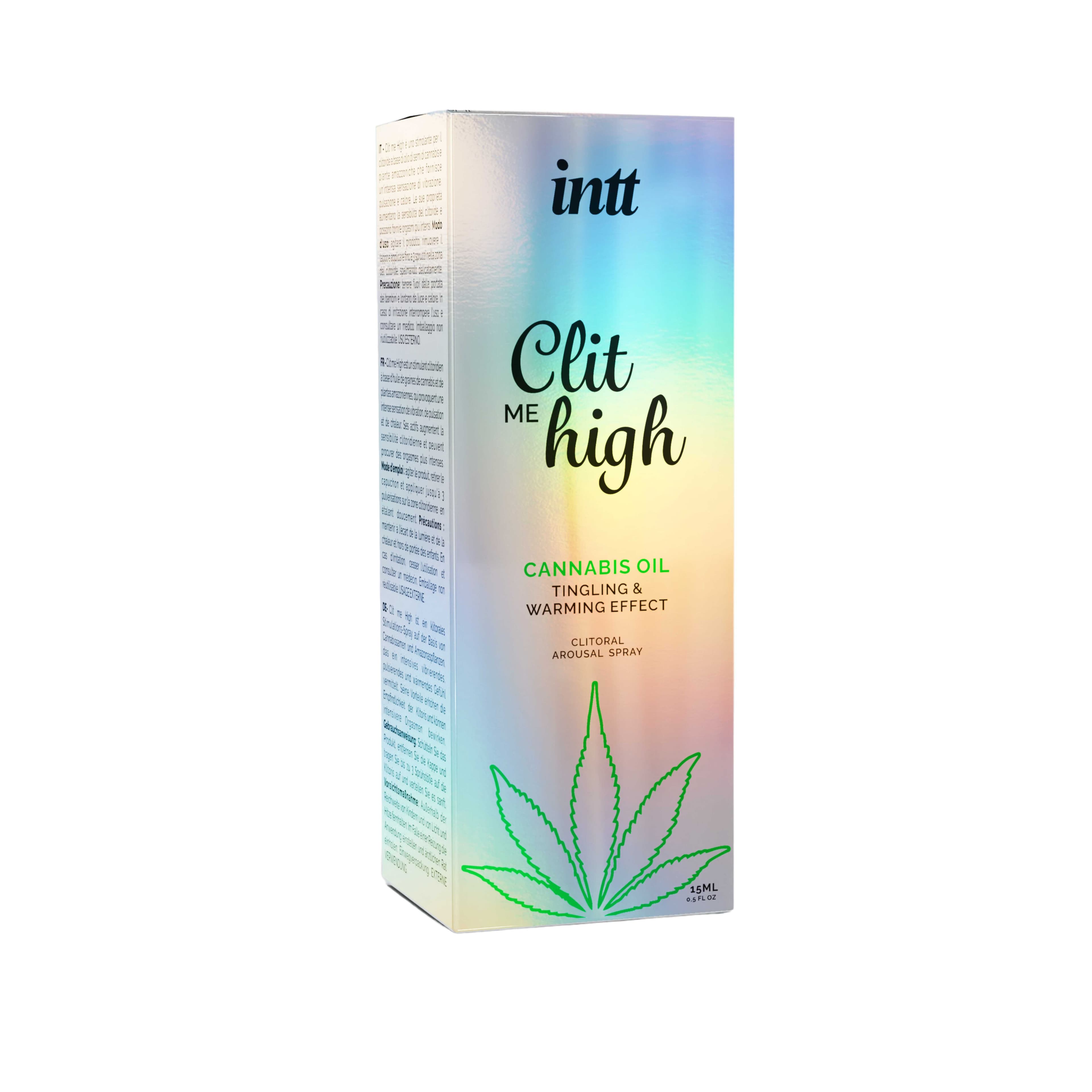 Clit me high cannabis oil – Gel d’excitation puissant pour le clitoris