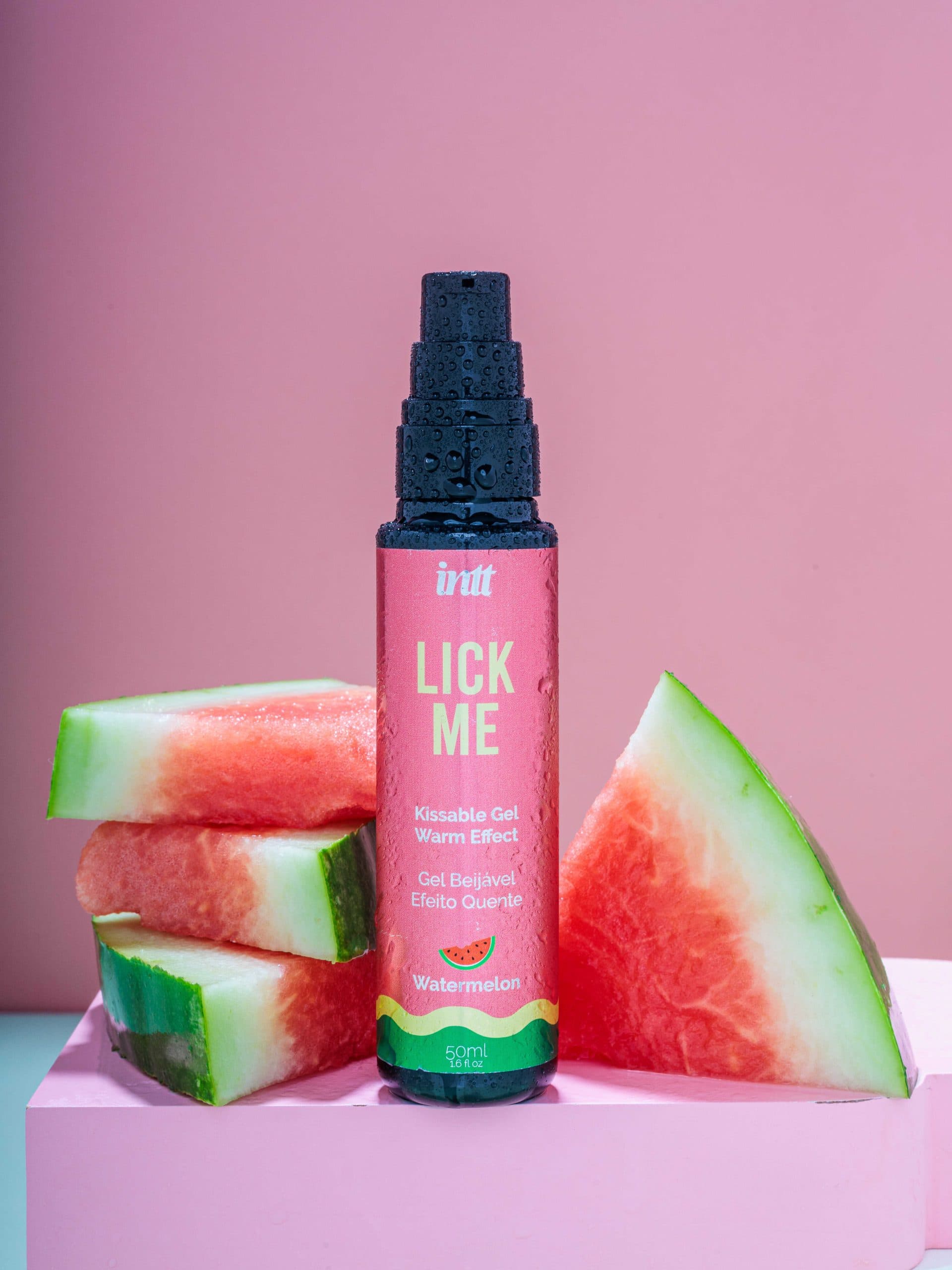 Lick me Pastèque – Gel chauffant et embrassable