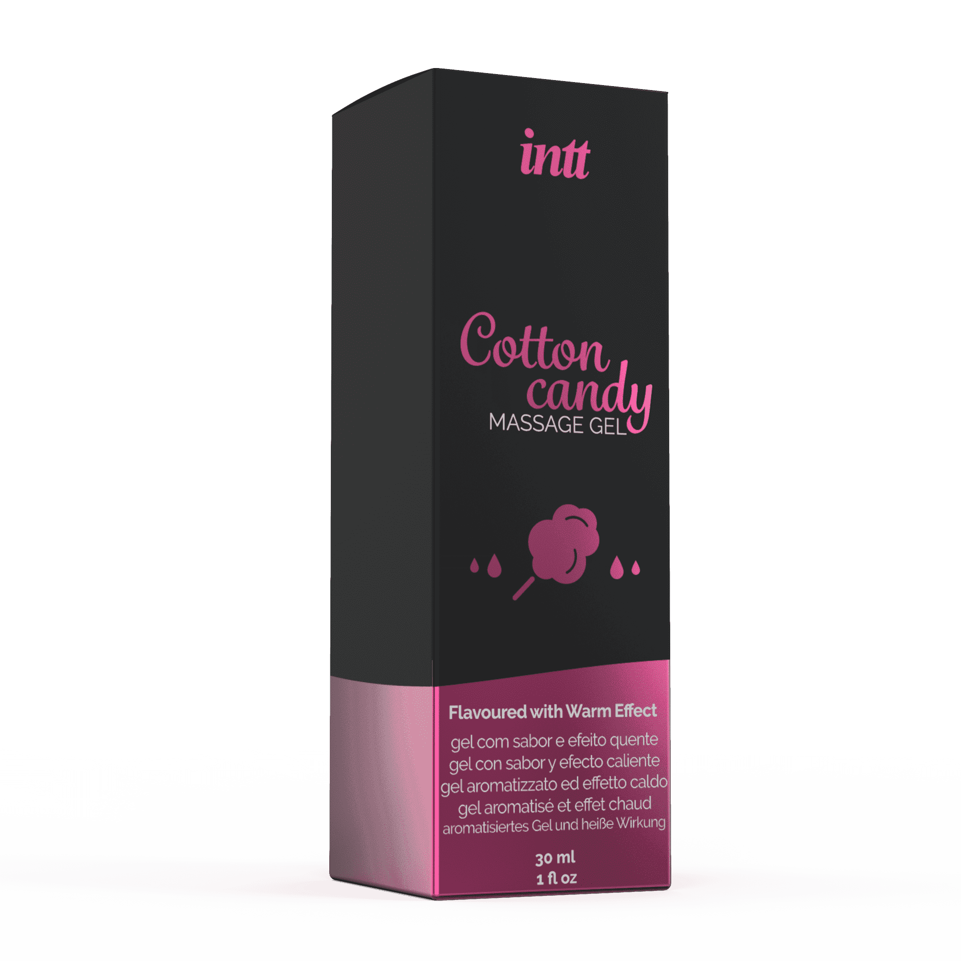 Massage gel Barbe à papa – Gel embrassable