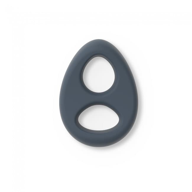 Cockring Liquid-soft ultra doux – Gris