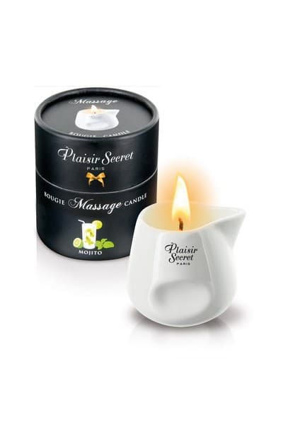 Bougie de massage Mojito Plaisir secret – 80 ml