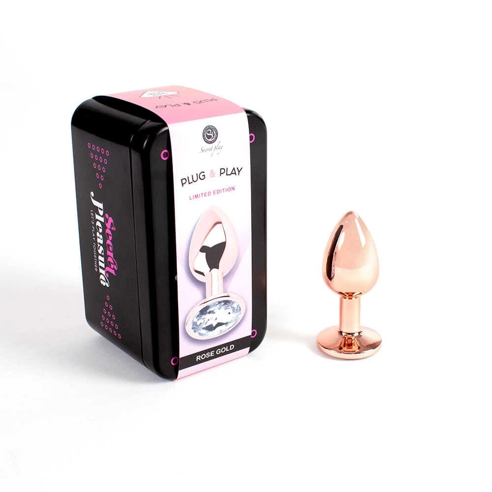 Plug anal secret play – Rose gold