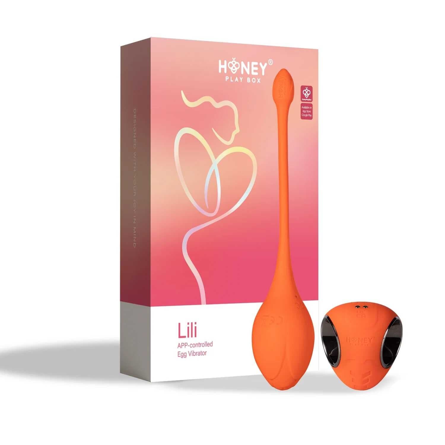 Lili – Oeuf vibrant contrôlé par application